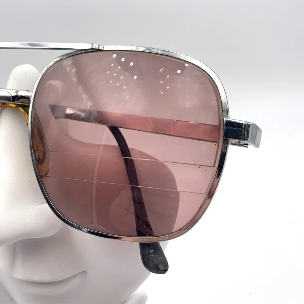 Vintage Z87 Gunmetal Aviator Sunglasses Frames